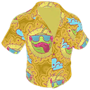 Bulbdog-Print Shirt Skin