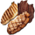 Cooked Meat, Cooked Fish Meat, or Cooked Meat Jerky