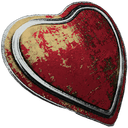 Heart-shaped Shield Skin