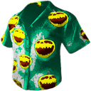 Jack-O-Lantern-Print Shirt Skin