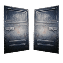 Metal Double Door
