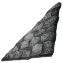 Sloped Stone Wall Left