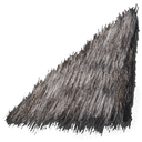 Sloped Thatch Wall Left