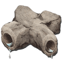 Stone Irrigation Pipe - Intersection