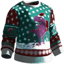 Ugly T-Rex Sweater Skin