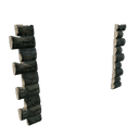 Wooden Double Doorframe