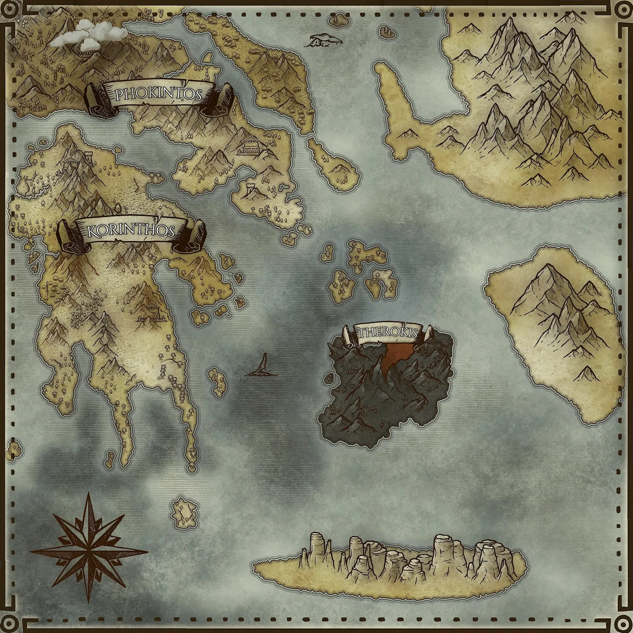 Astraeos map