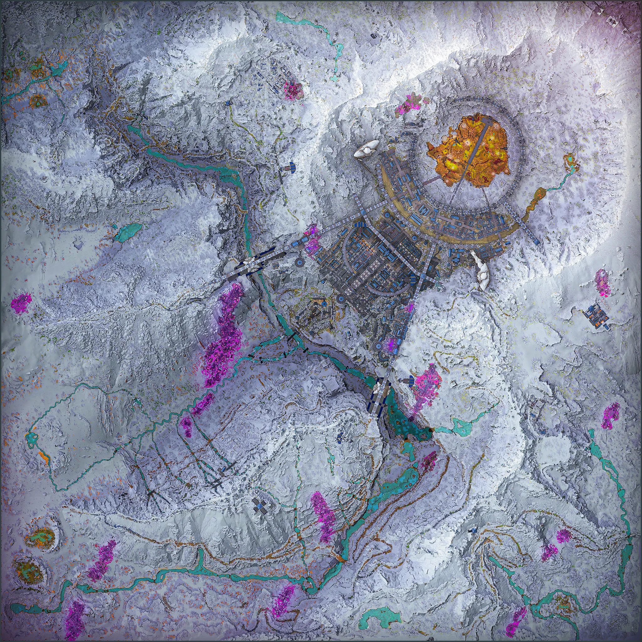 LostColony map