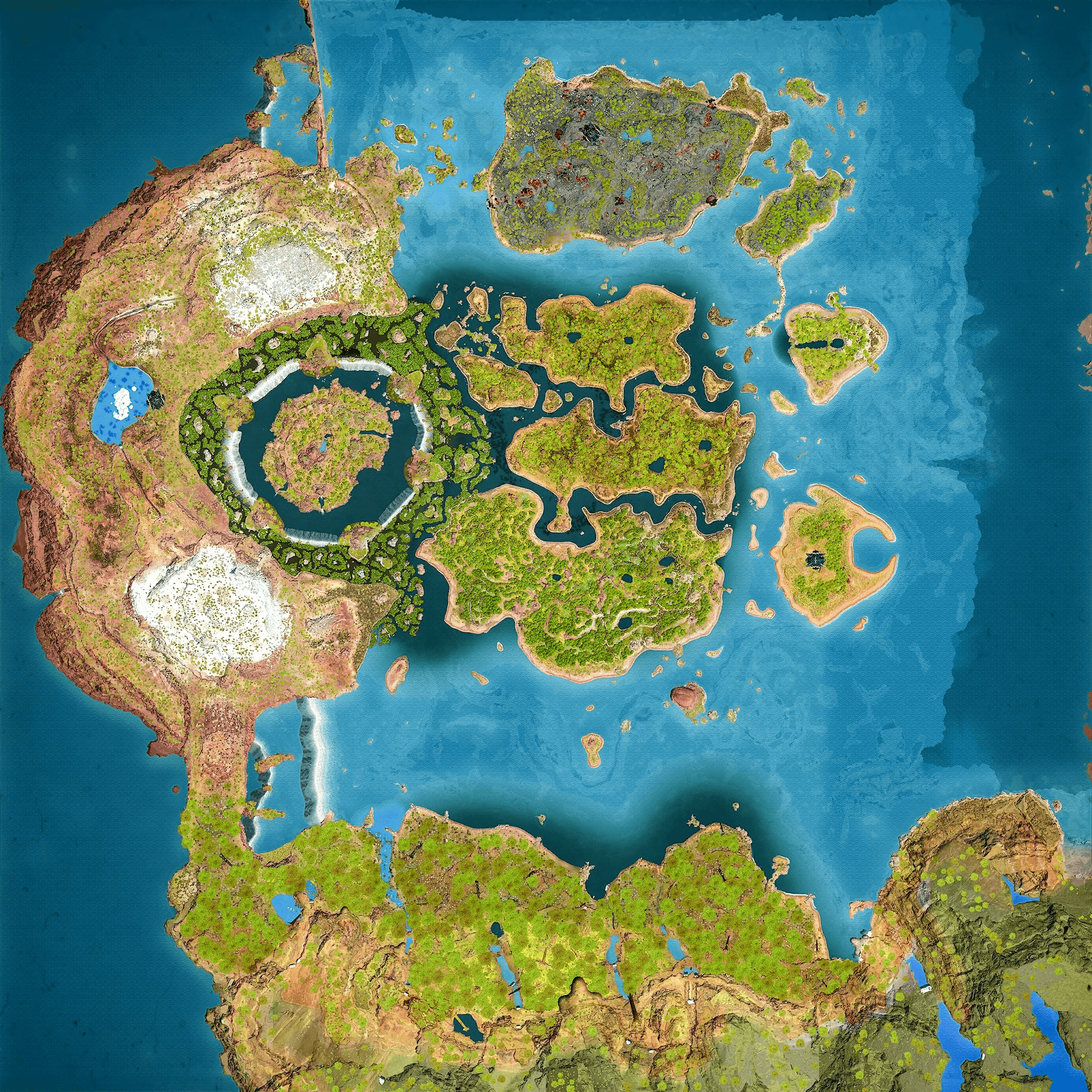 TheCenter map