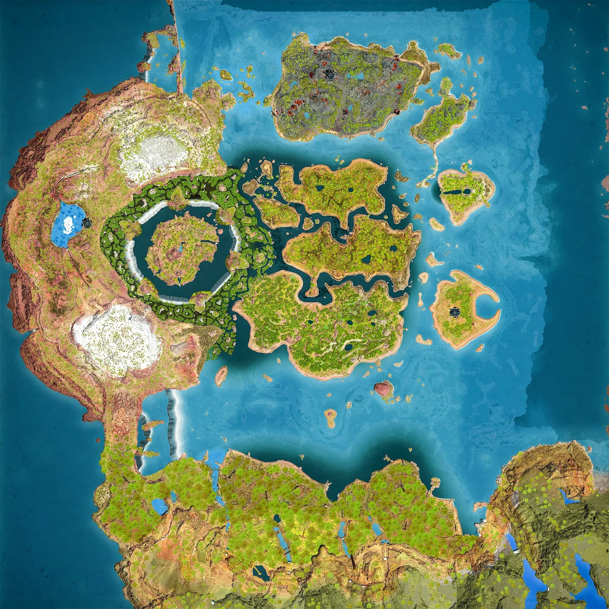 TheCenter map